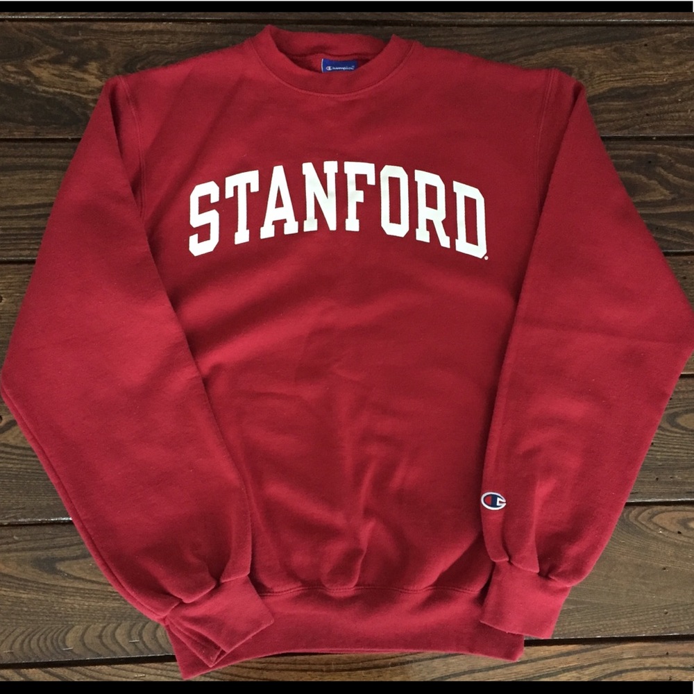 Stanford Crew Neck sweatshirt size small